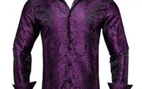 Mens purple dress shirts