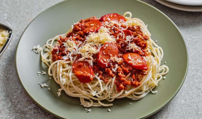 How to cook spaghetti pinoy style