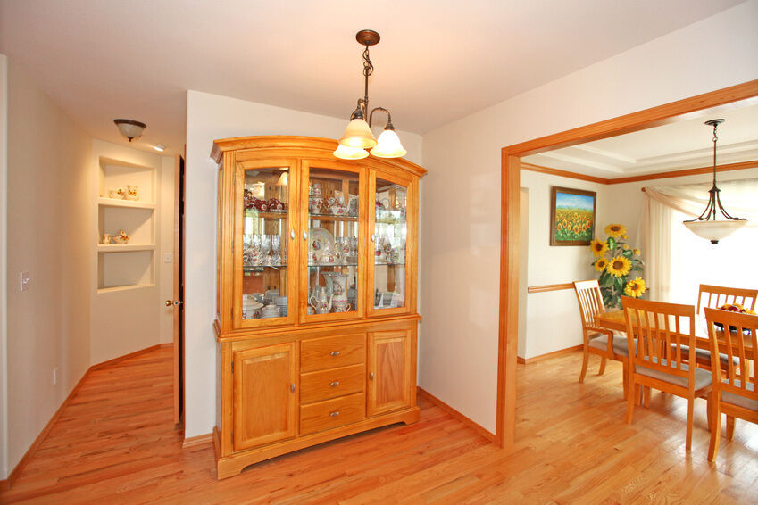 Farmhouse dining room hutch china style hutches cabinet kitchen vintage wayfair cabinets wood lane adore striking against would reclaimed rooms