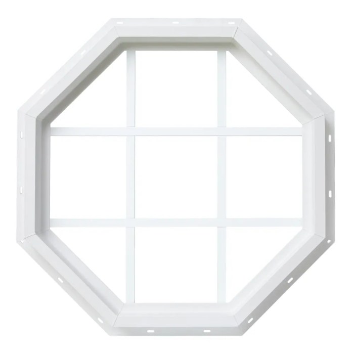 How to decorate an octagon window