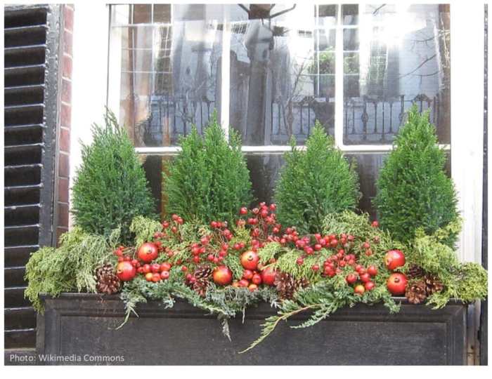 How to decorate with a window box