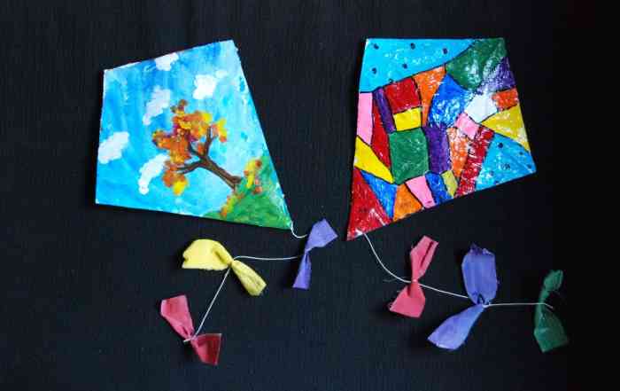 How to make kite decoration