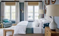 Guest bedroom room ideas rooms gambrel welcoming bed decorating guests steven make architectural digest flea market warm gorgeous overscale decorated