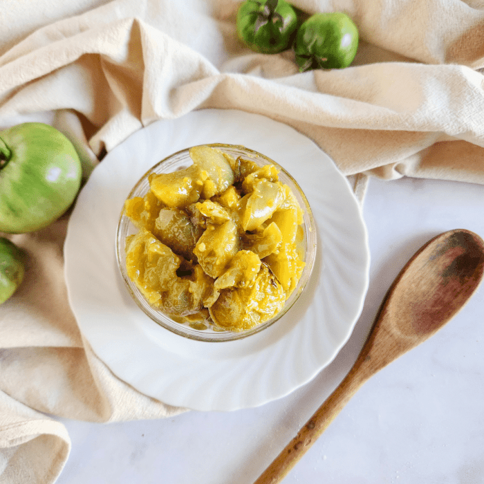 How to cook green tomatoes indian style